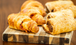 croissants served at the Garden cafe at WinSport